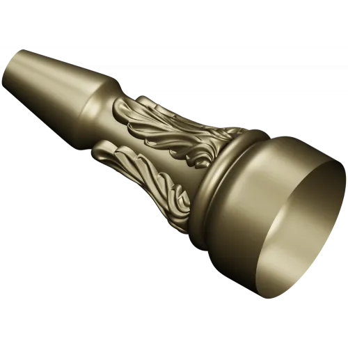 Florentine Acanthus Finial - ornamental baluster STL 3D model for CNC