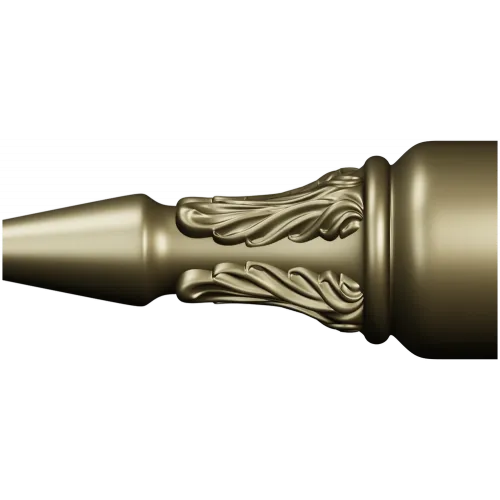 Florentine Acanthus Finial - ornamental baluster STL 3D model for CNC
