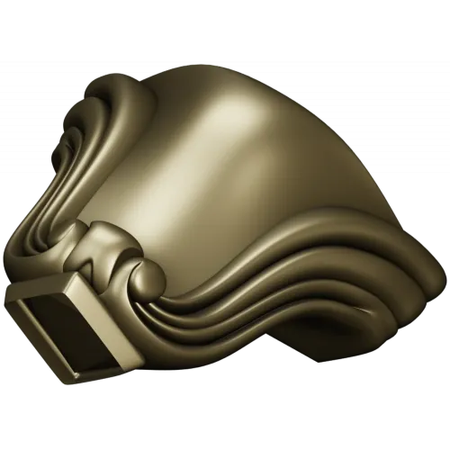 Мебельная ножка в стиле барокко - 3D модель STL для ЧПУ