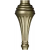 Classic Fluted Baluster STL - CNC Ready 3D Model