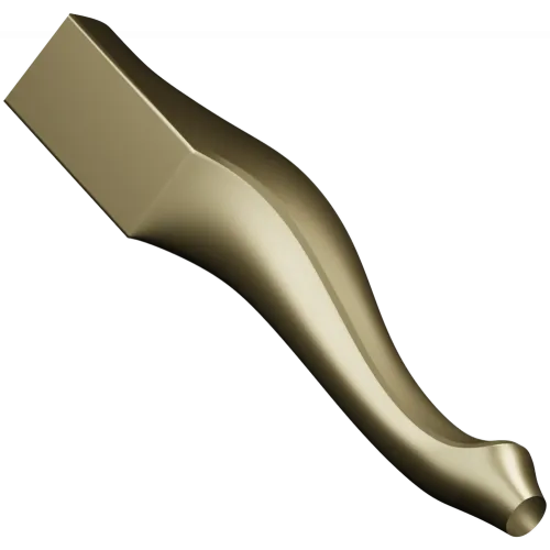 Балясина-ножка Кабриоль - 3D модель STL для ЧПУ