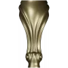 Ornate Shell & Scroll Furniture Leg - STL 3D Model for CNC
