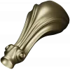 Ornate Shell & Scroll Furniture Leg - STL 3D Model for CNC
