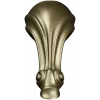 Ornate Shell & Scroll Furniture Leg - STL 3D Model for CNC