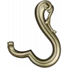 Acanthus S-Scroll - detailed STL 3D model for CNC decorative bracket