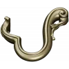 Acanthus S-Scroll - detailed STL 3D model for CNC decorative bracket