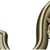 Acanthus S-Scroll - detailed STL 3D model for CNC decorative bracket