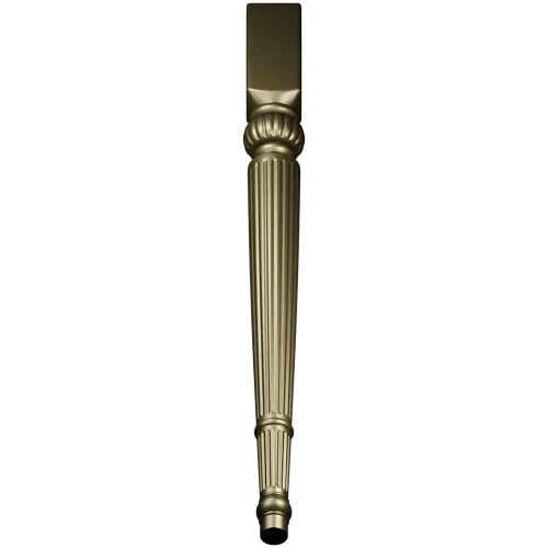 Tapered Fluted Baluster - STL 3D Model for CNC