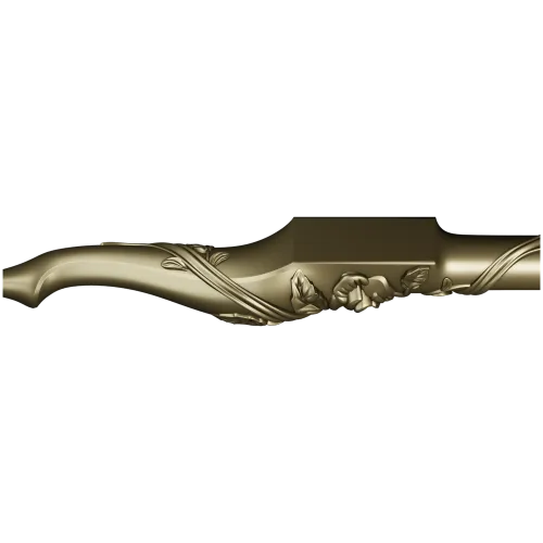 Carved Floral Baluster STL