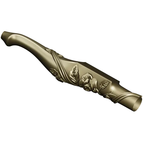 Carved Floral Baluster STL