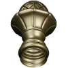 Pinecone Fleur Finial - STL 3D model for CNC carving