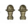 Pinecone Fleur Finial - STL 3D model for CNC carving