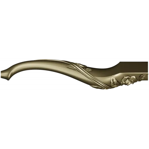 Roseline Curved Leg - STL 3D Model for CNC