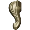 Sculpted Cabriole Furniture Leg STL