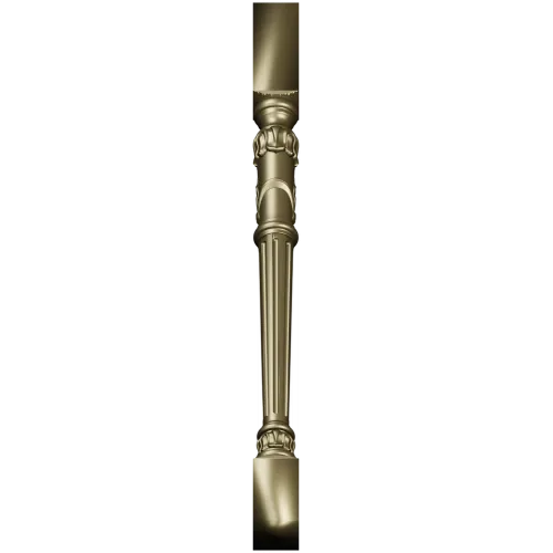 Классическая балясина с акантовыми элементами - 3D модель STL для ЧПУ