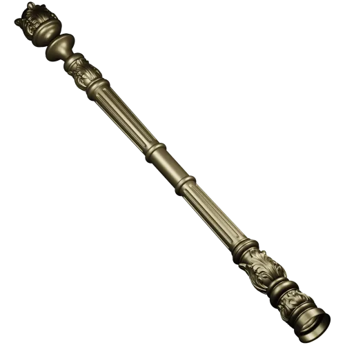 Regal Acanthus Baluster STL 3D model for CNC milling