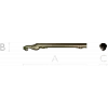 STl модель резной балясины с завитком для ЧПУ - 3D модель stl