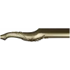 Floral Serpentine Baluster - STL 3D model for CNC wood carving
