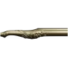 Floral Serpentine Baluster - STL 3D model for CNC wood carving