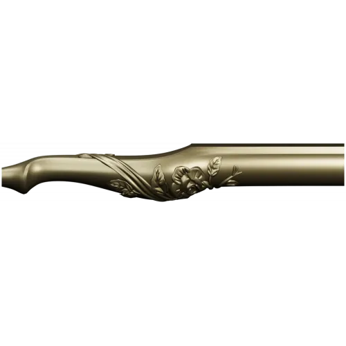 Floral Serpentine Baluster - STL 3D model for CNC wood carving