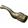 Rococo Curved Leg 3D STL model for CNC milling