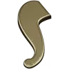 S-shaped Decorative Applique STL for CNC