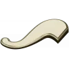 S-shaped Decorative Applique STL for CNC