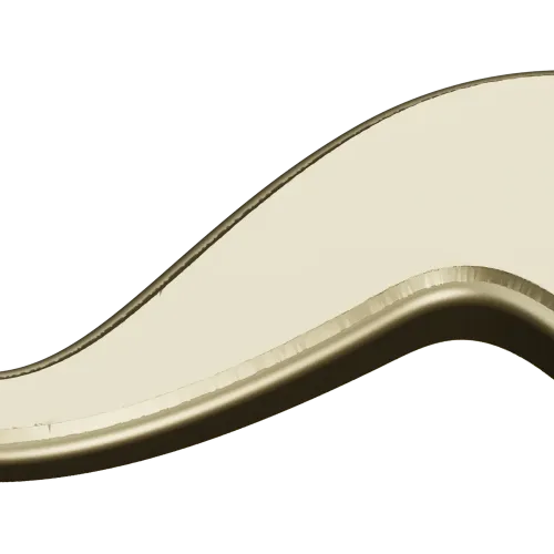S-shaped Decorative Applique STL for CNC