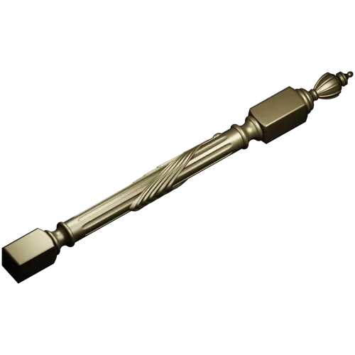Regal Twisted Baluster - STL 3D Model for CNC