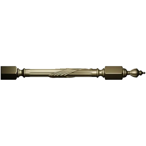 Regal Twisted Baluster - STL 3D Model for CNC