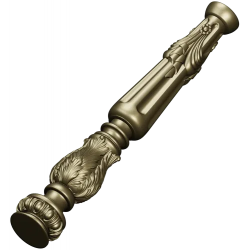 Ornate Acanthus Baluster STL for CNC