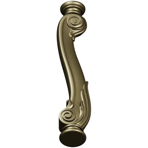 Барочная балясина с завитками - STL для ЧПУ