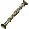 Caryatid baluster STL model for CNC router - high-relief spindle