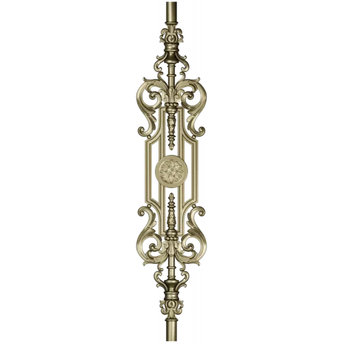 Florentine Medallion Baluster - STL 3D model for CNC