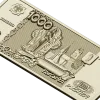 High-relief Banknote Plaque STL for CNC
