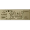 High-relief Banknote Plaque STL for CNC