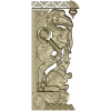 Индийский резной кронштейн с мифическими зверями - STL для ЧПУ