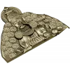 Благословляющий Будда с цветами - STL 3D модель для ЧПУ