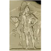 Shiva with Nandi - high relief panel STL for CNC