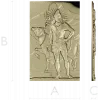 Shiva with Nandi - high relief panel STL for CNC