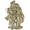 Радха и Кришна - рельеф для ЧПУ в формате STL