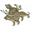 3D модель Дурга на тигре - stl для ЧПУ