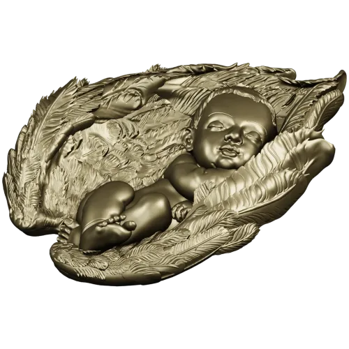Ангельский сон - 3D модель STL для ЧПУ
