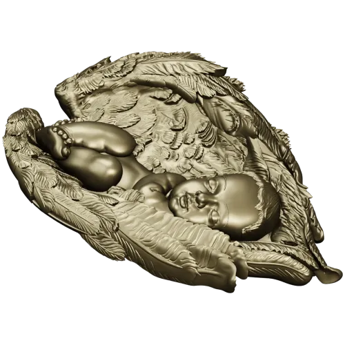 Ангельский сон - 3D модель STL для ЧПУ