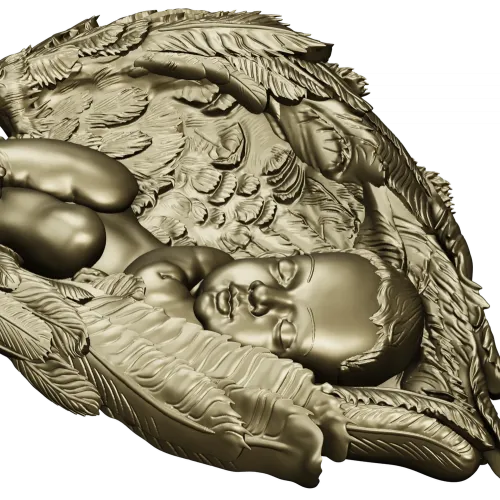 Ангельский сон - 3D модель STL для ЧПУ