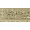 Караван в горах - 3D модель STL панель для ЧПУ