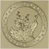 Павлин и пион - 3D модель STL для ЧПУ