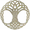 Celtic Interlaced Tree of Life STL for CNC carving