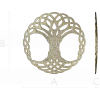Celtic Interlaced Tree of Life STL for CNC carving