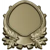 Oval Frame with Oak Leaves - Detailed STL 3D Model for CNC